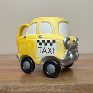 Retro Yellow Cab Taxi Mug